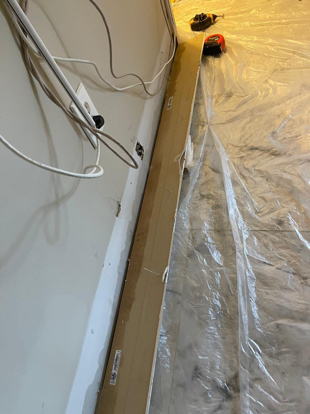 Final thermal inspection confirms moisture elimination following mold remediation completion.