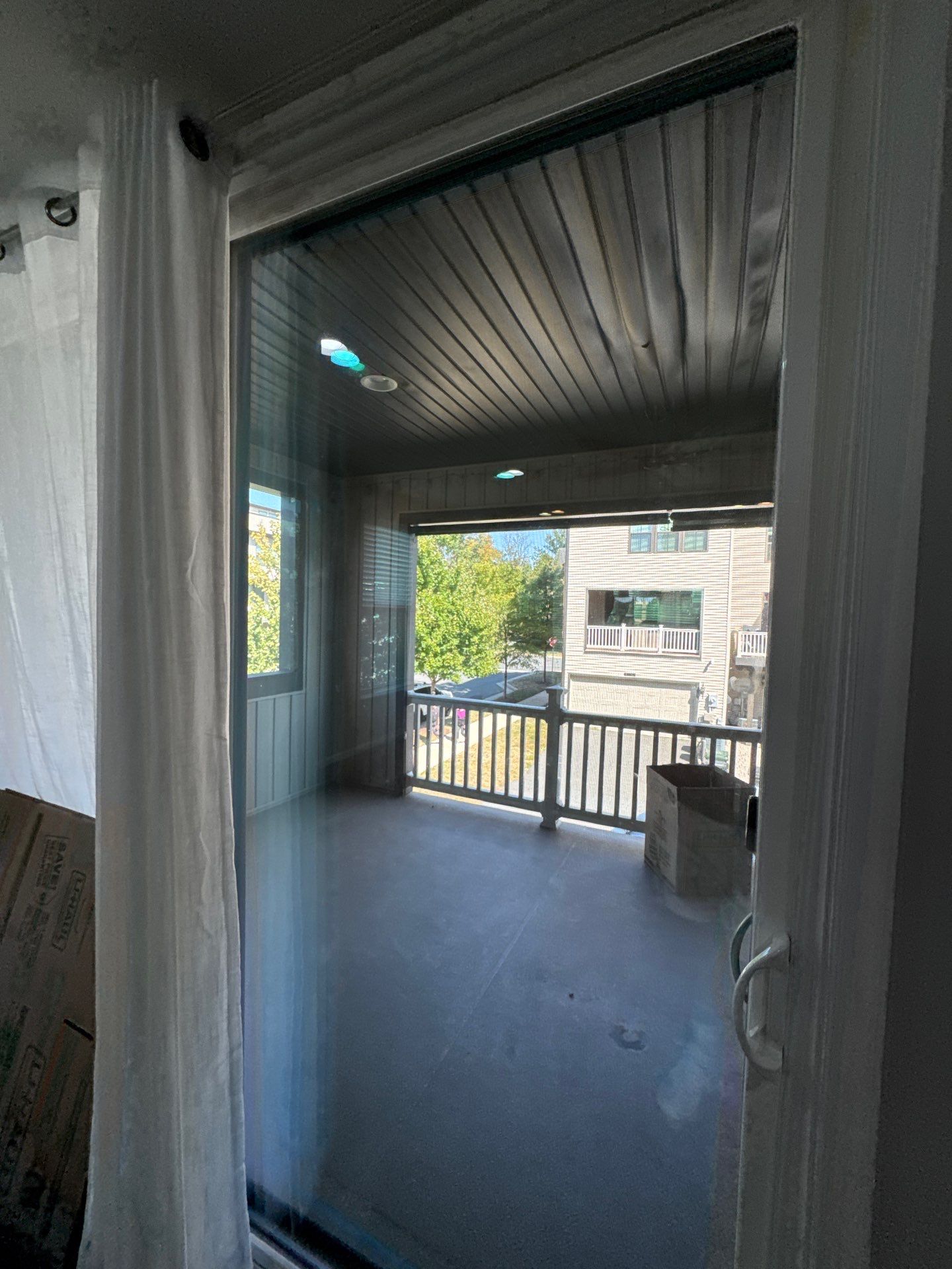 Final fire restoration in Ashburn with structural repairs and cleanup completed.