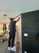 Advanced drying phase with equipment monitoring moisture levels in flooring and structural materials.