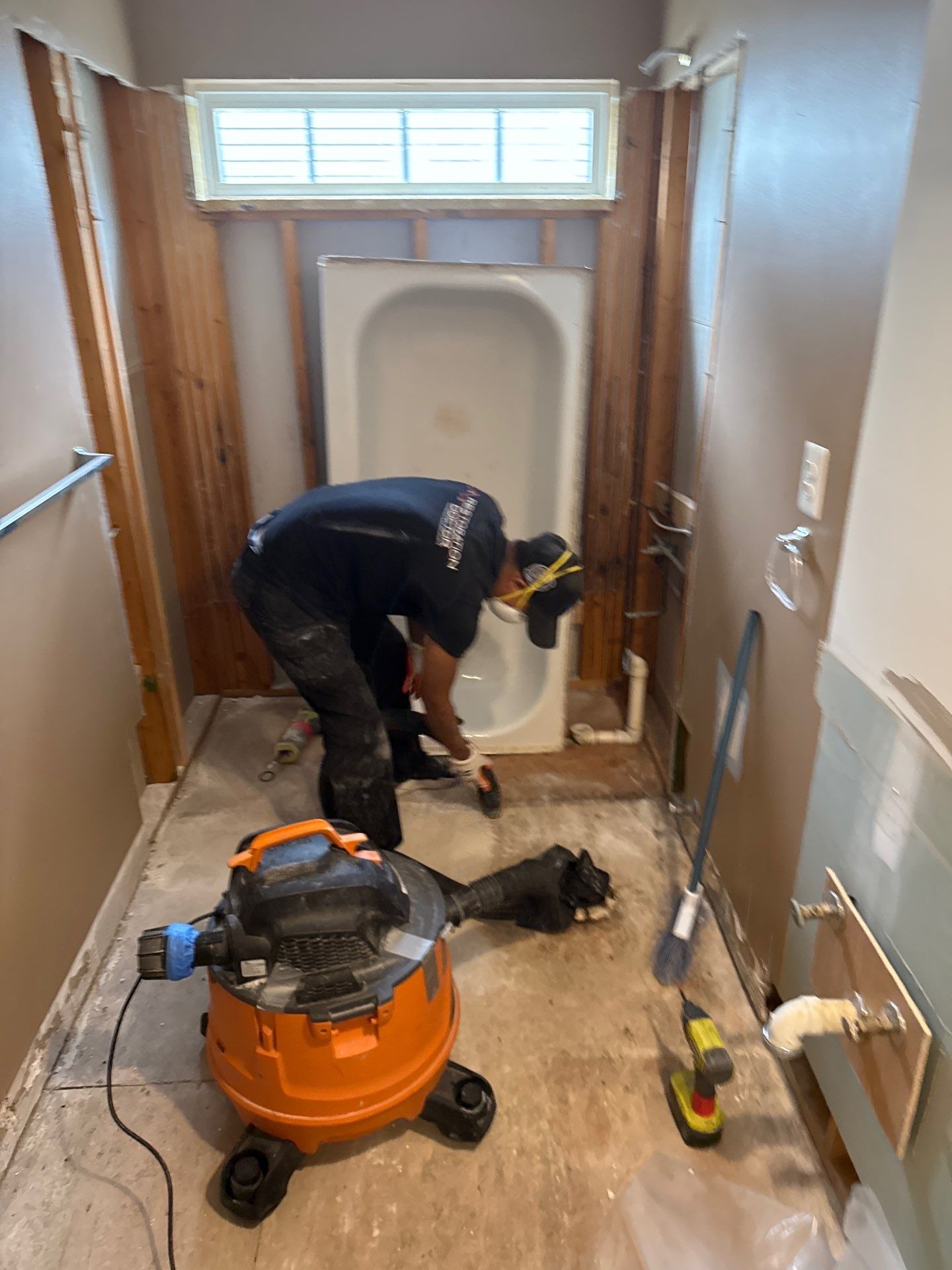 Dehumidification equipment removes moisture from affected areas during remediation.