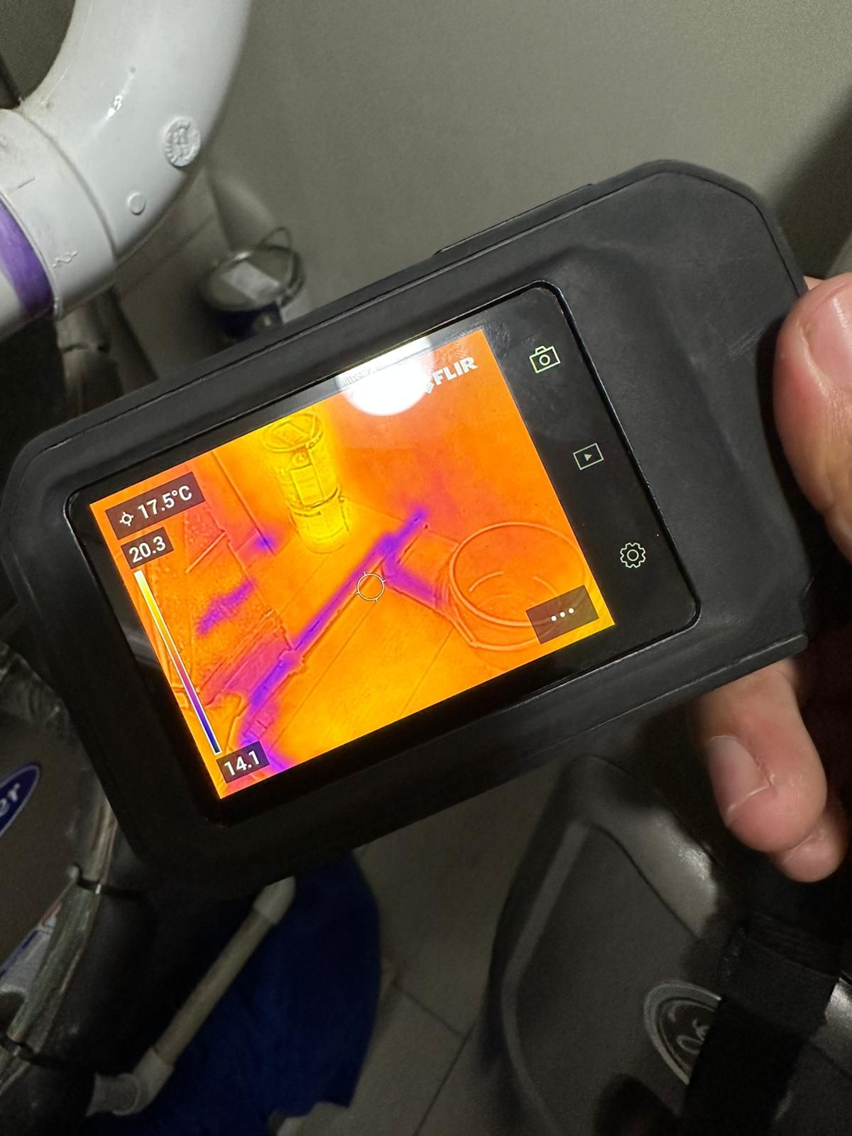 Continued dehumidification monitoring as structural materials approach target moisture levels.