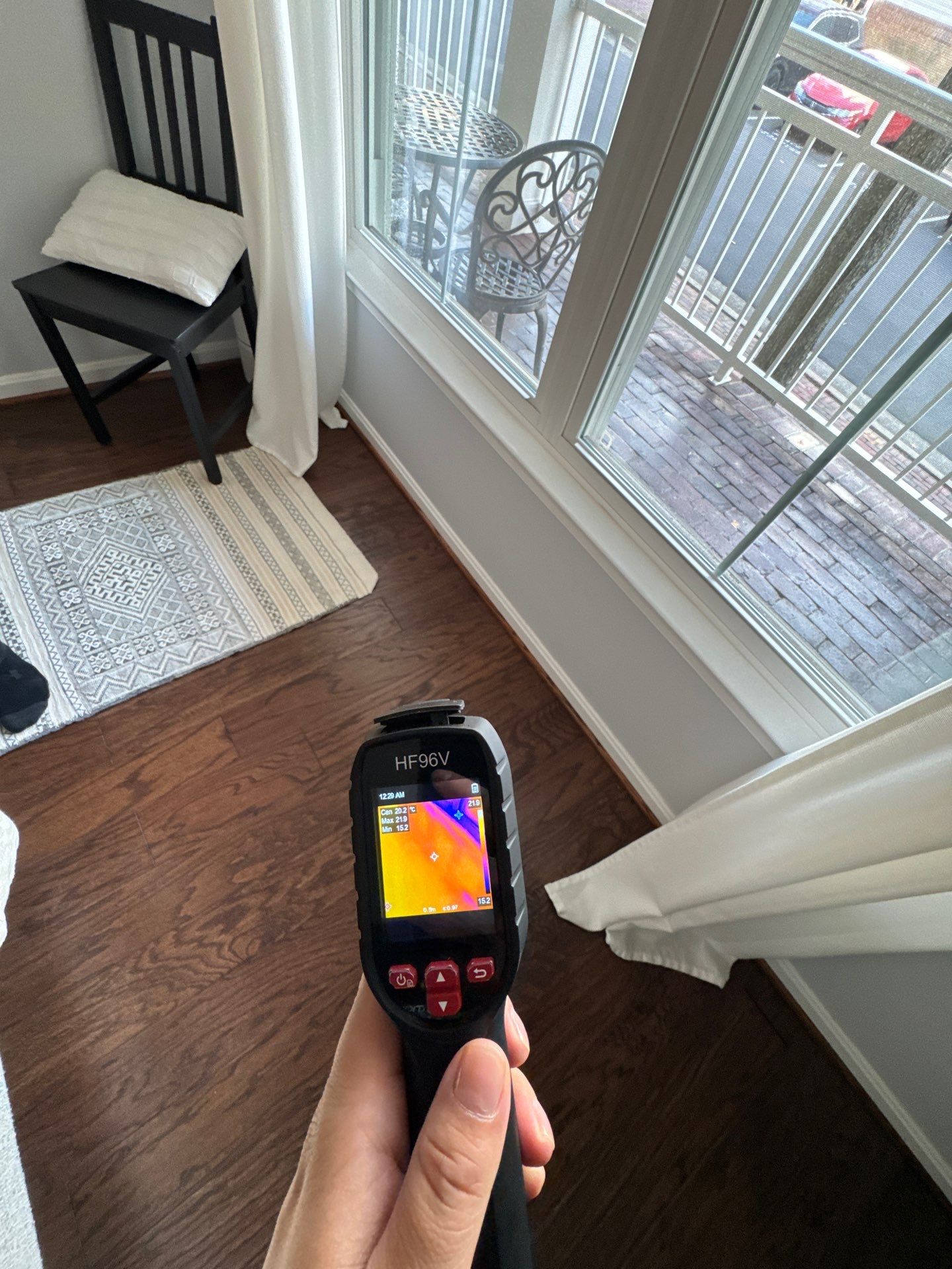 Final inspection and clearance documentation following Alexandria mold remediation.