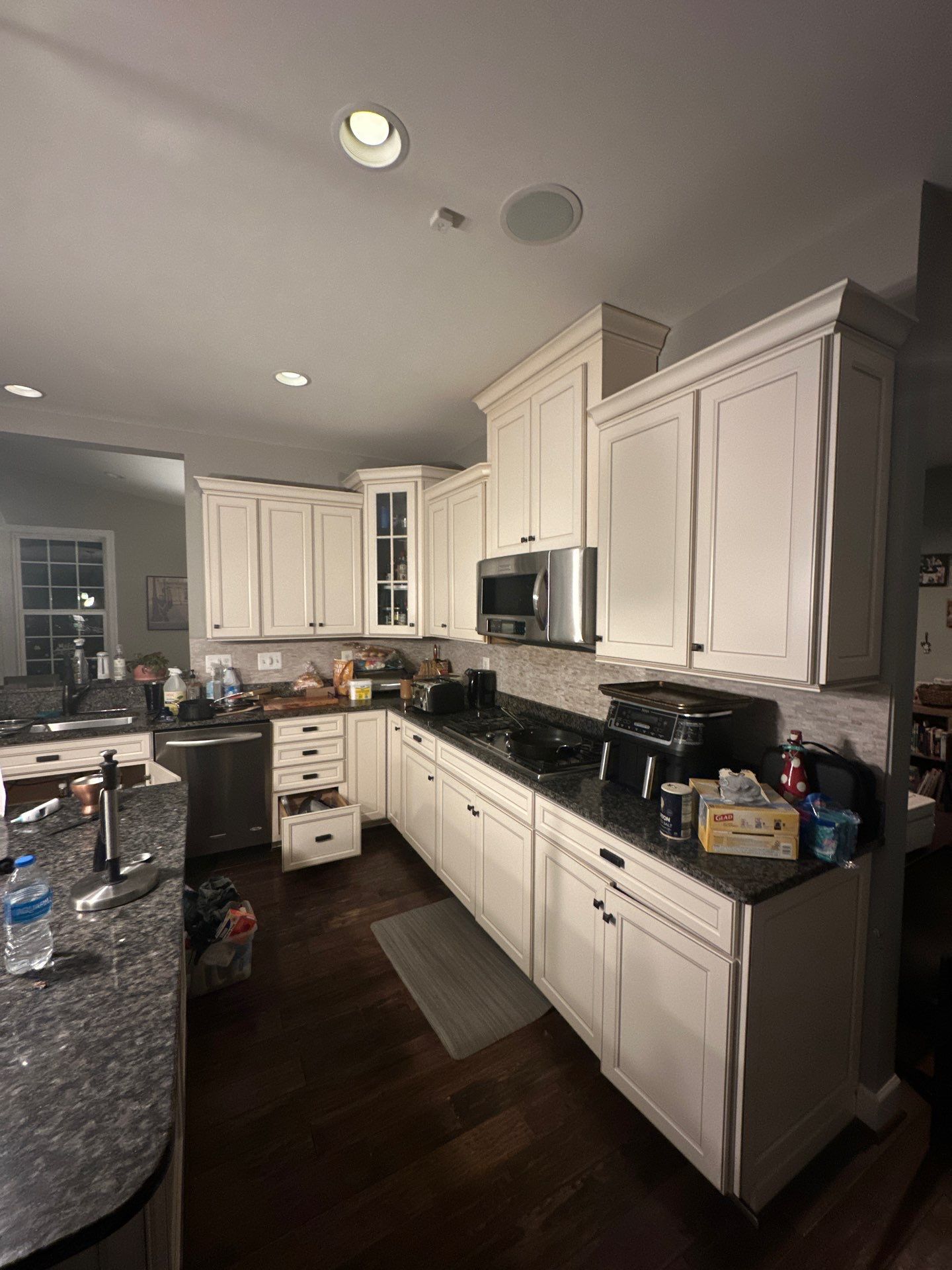 Final inspection confirms moisture levels normalized after mold remediation completion.