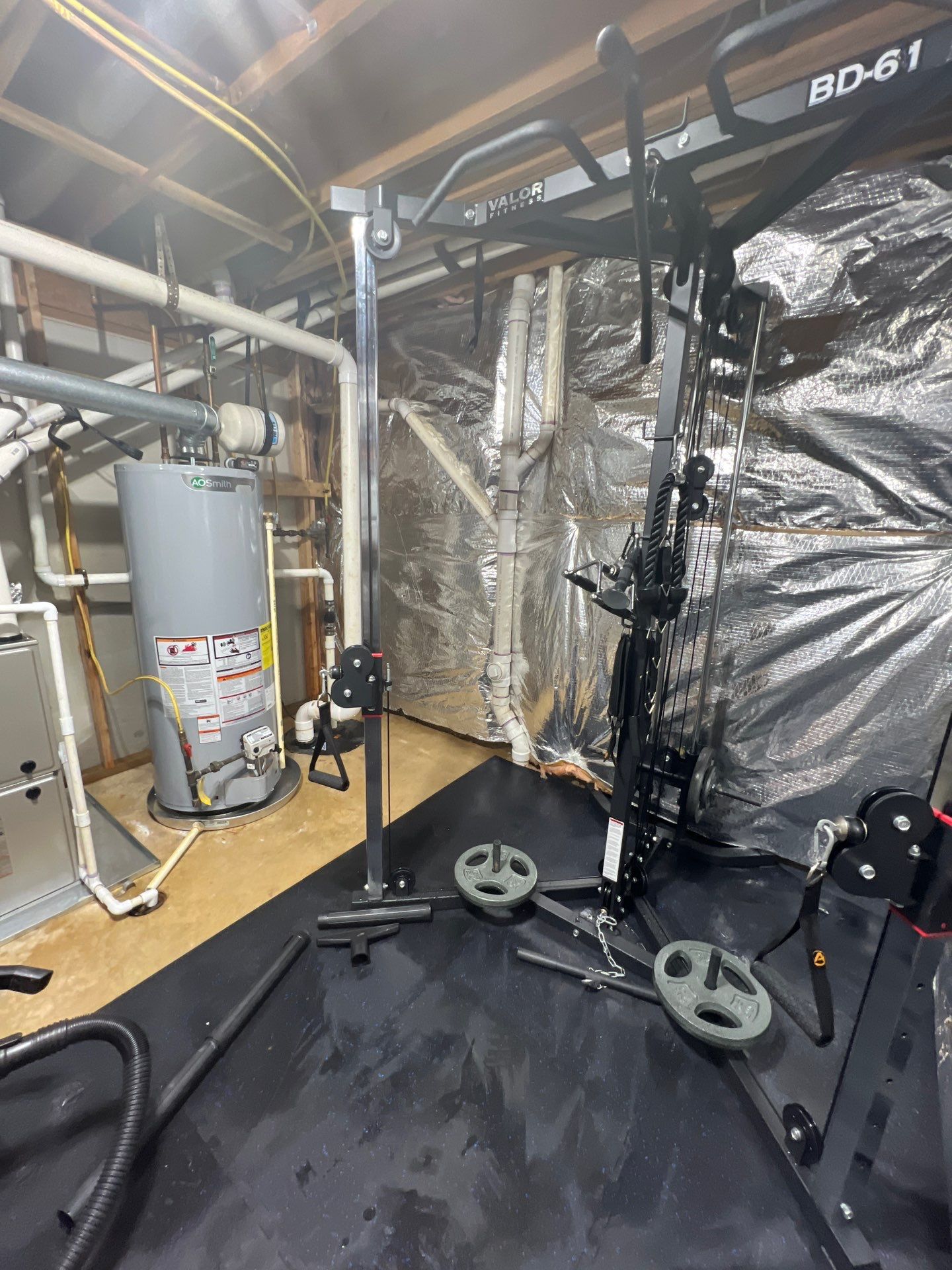 Final structural drying phase complete, moisture levels normalized across restoration area in Woodbridge.