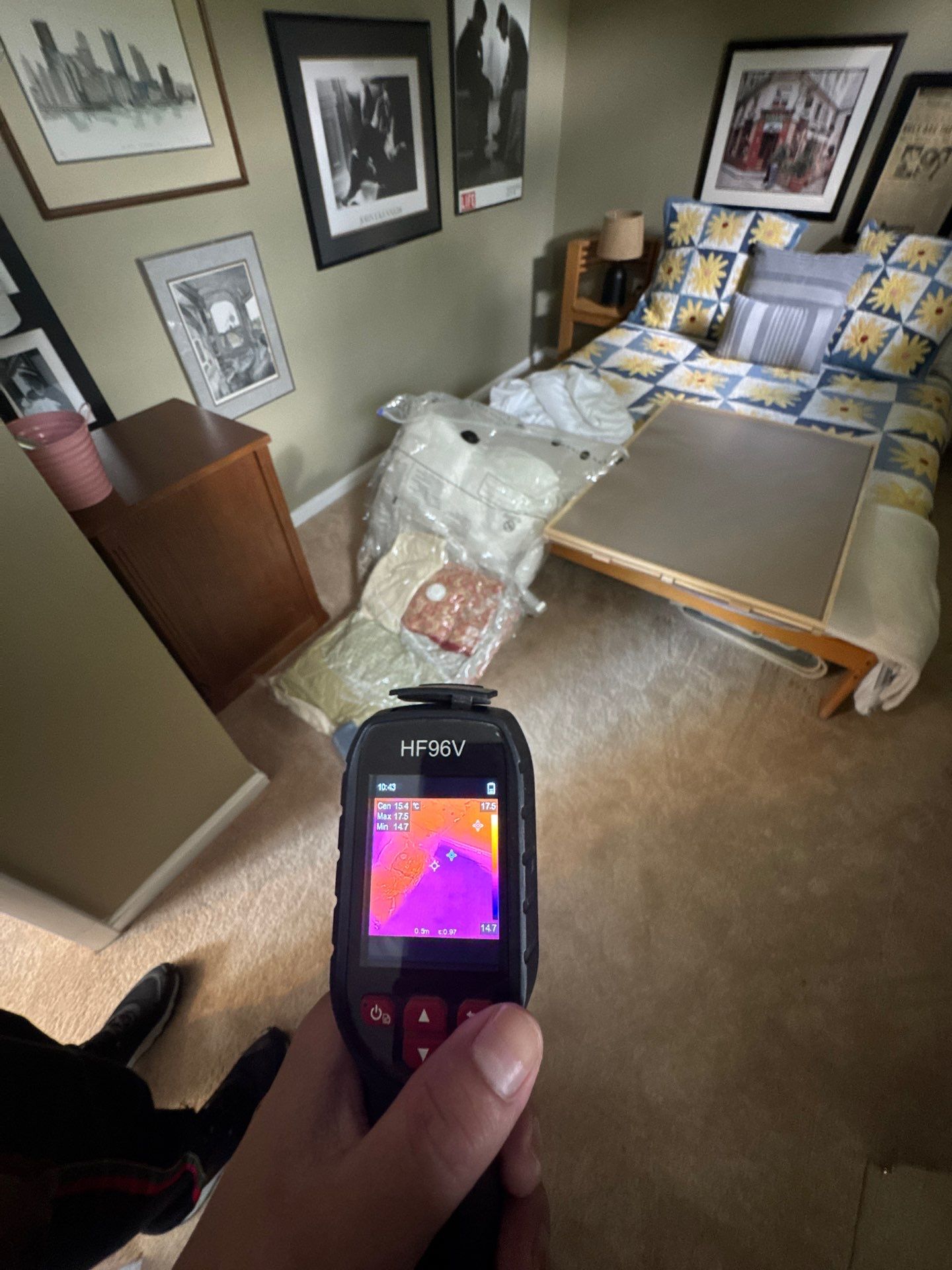 Final inspection confirms structural moisture levels within normal range.
