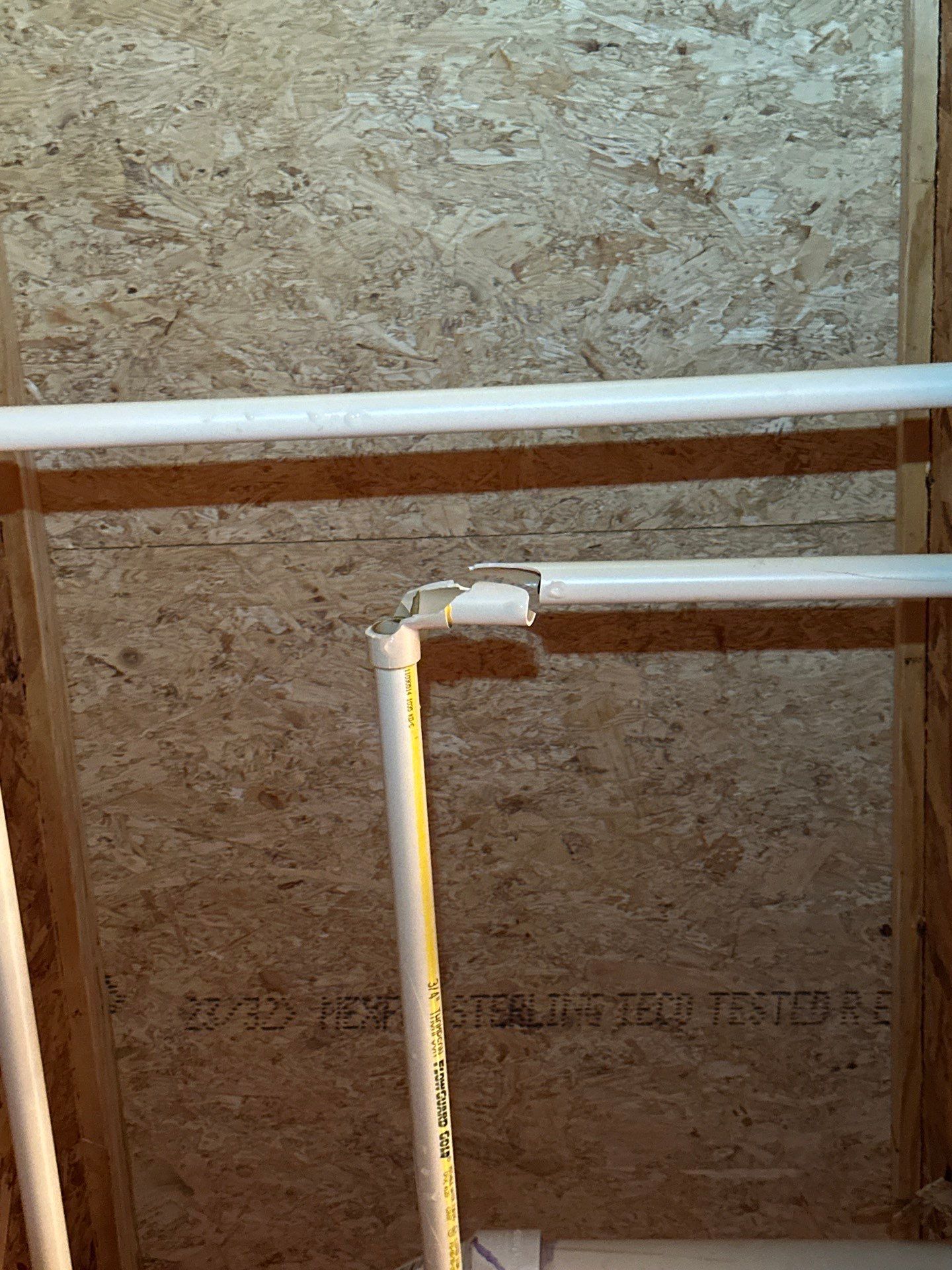 Flooring removal and remediation in progress, structural drying equipment operating to prepare substrate for replacement.