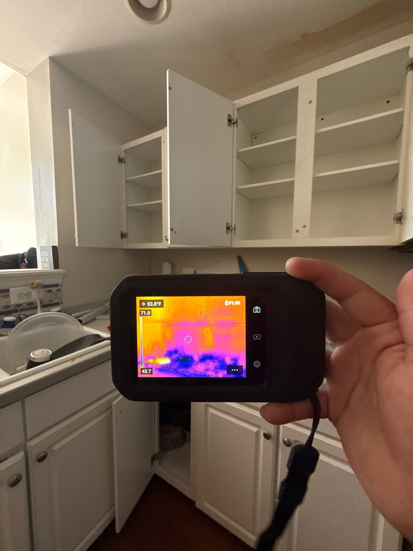 Completed mold remediation in Reston with structural integrity and air quality restored.