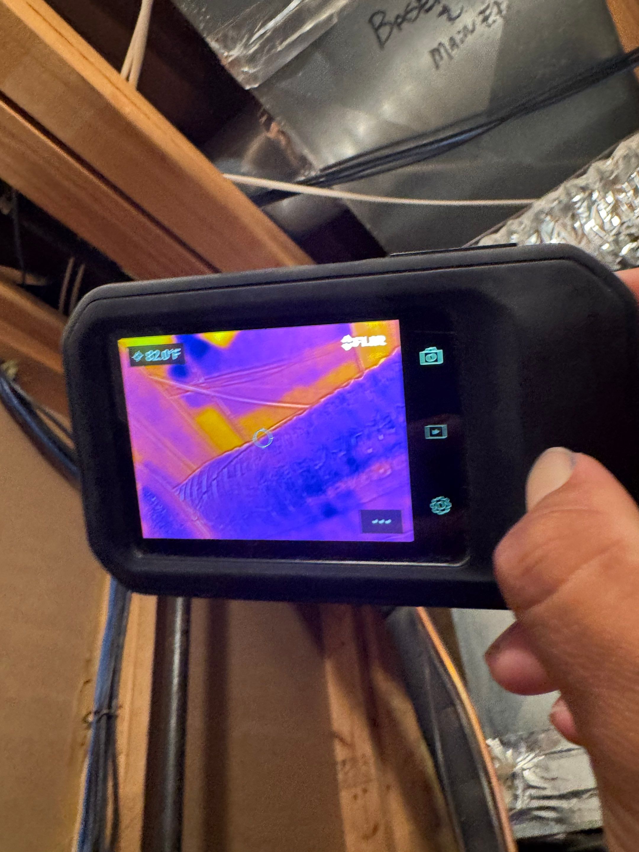 Final drying verification after water damage restoration in Sterling complete.