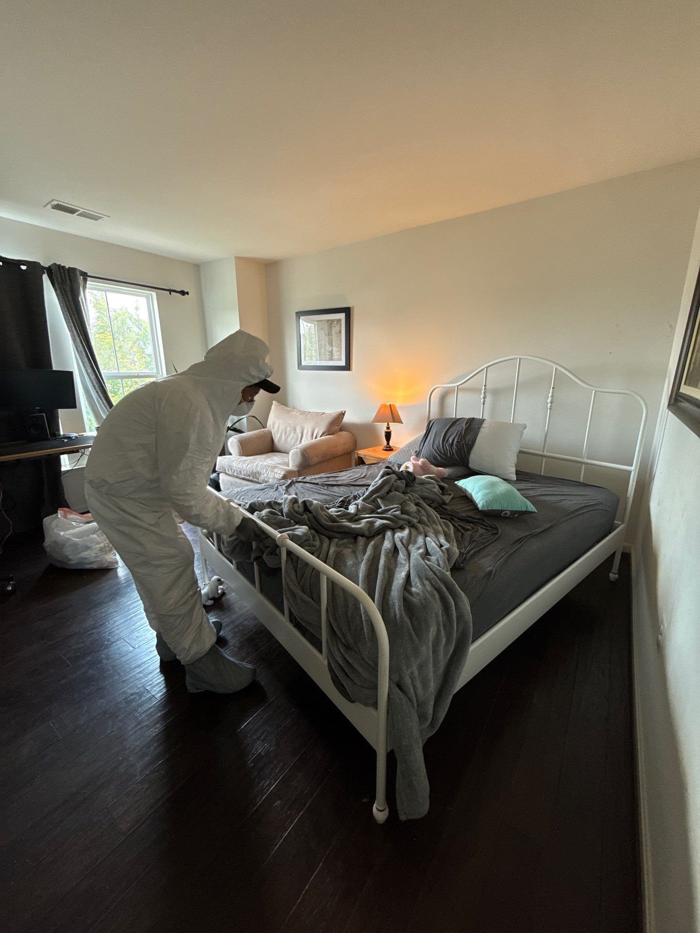 Mold remediation in Round Hill begins with structural drying and documentation of affected ceiling and flooring.