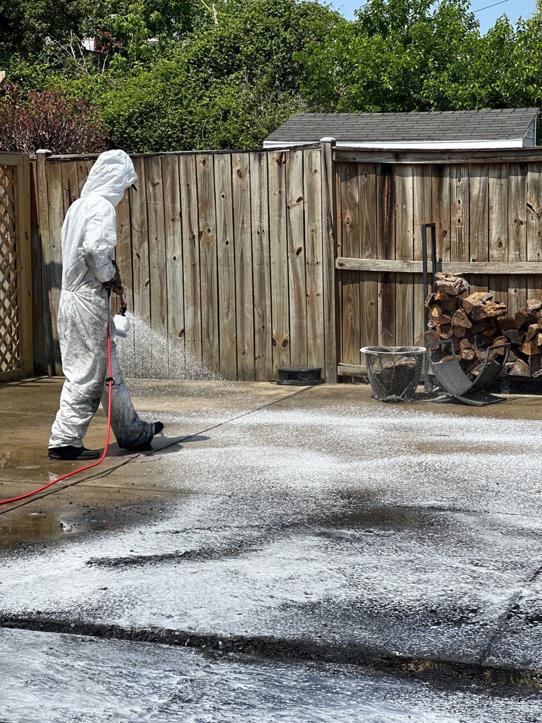 Completed fire damage restoration with smoke and soot fully cleared