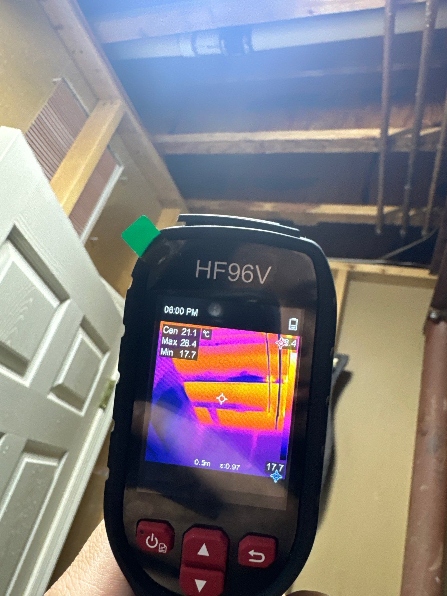 Mold remediation in Darnestown begins with structural drying and ceiling assessment after contamination discovery.