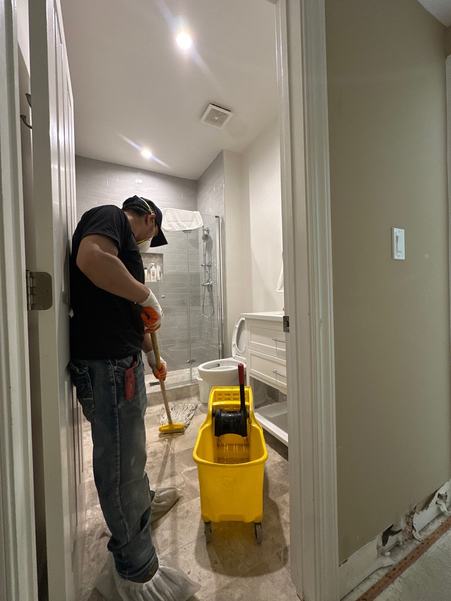 Remediation complete; flooring replaced and structural drying verified in Chevy Chase mold job.