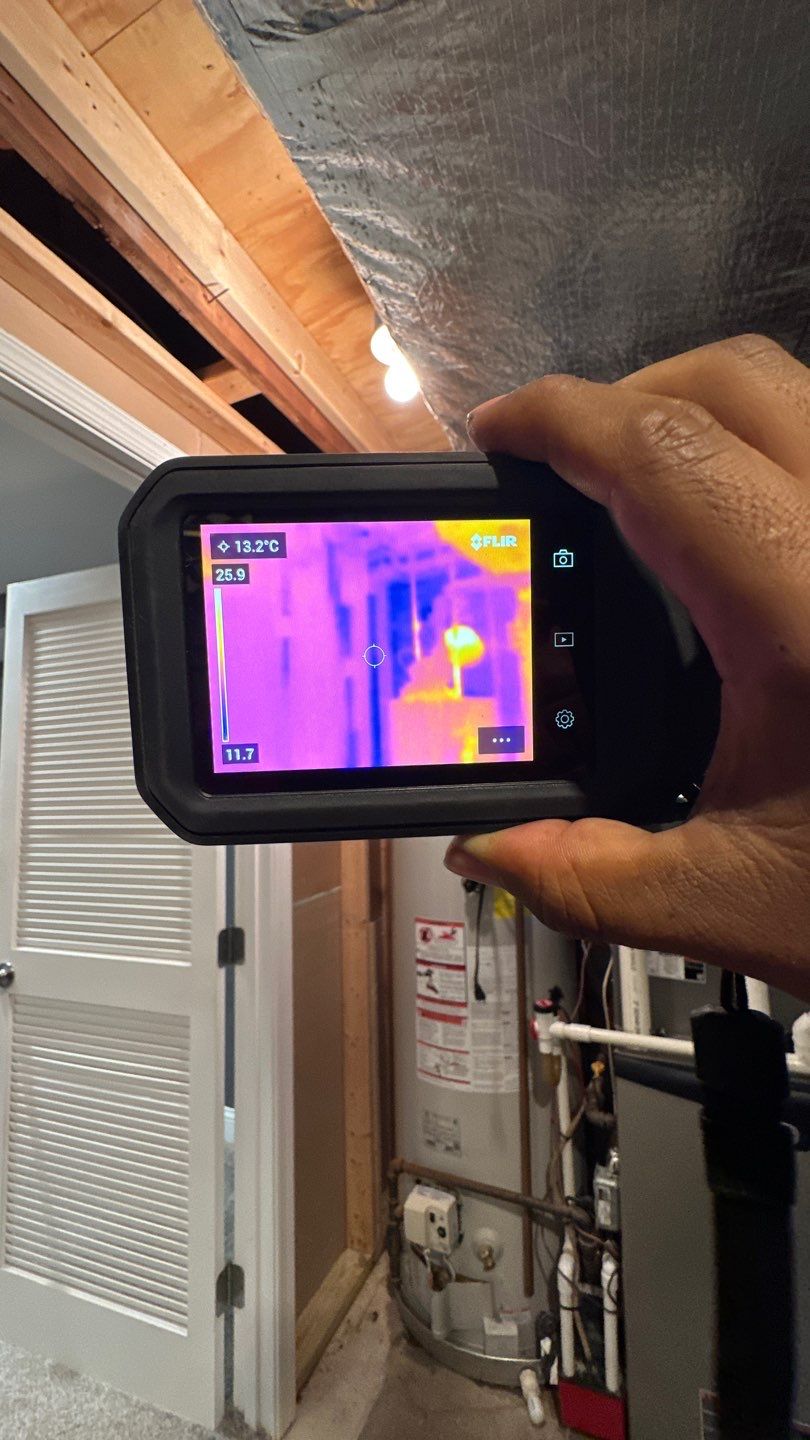 Dehumidification equipment positioned for structural drying as water restoration progresses through mid-stage mitigation.