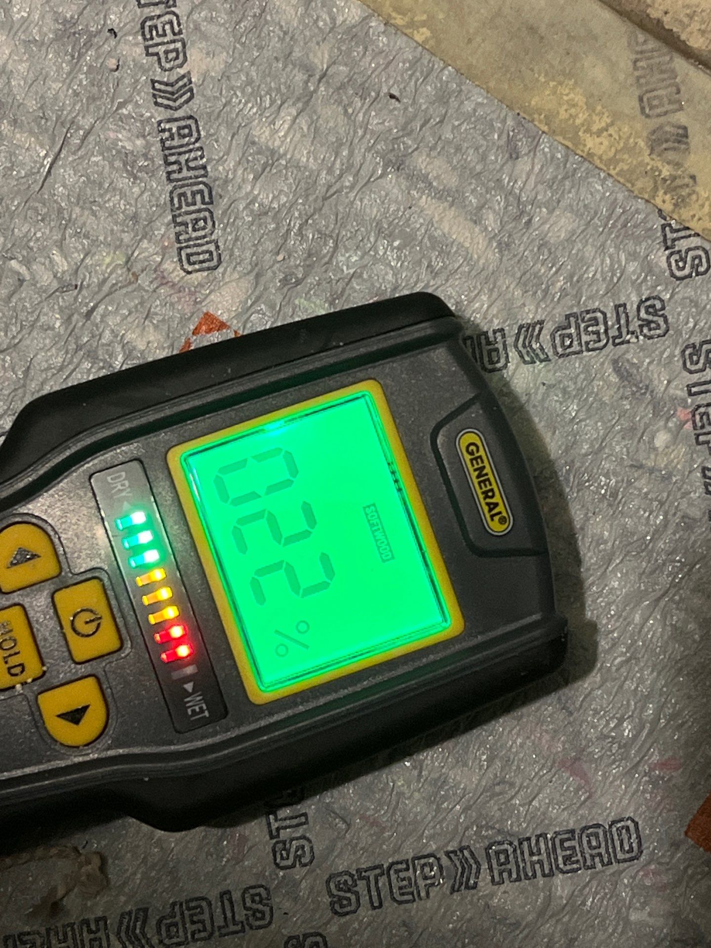 Thermal image mapping moisture concentration in structural materials for drying protocol planning.