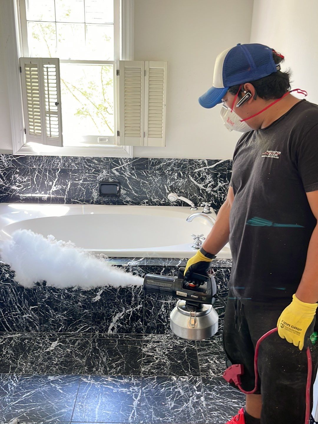 Dehumidification equipment positioned to manage moisture levels throughout the drying phase of water damage restoration.
